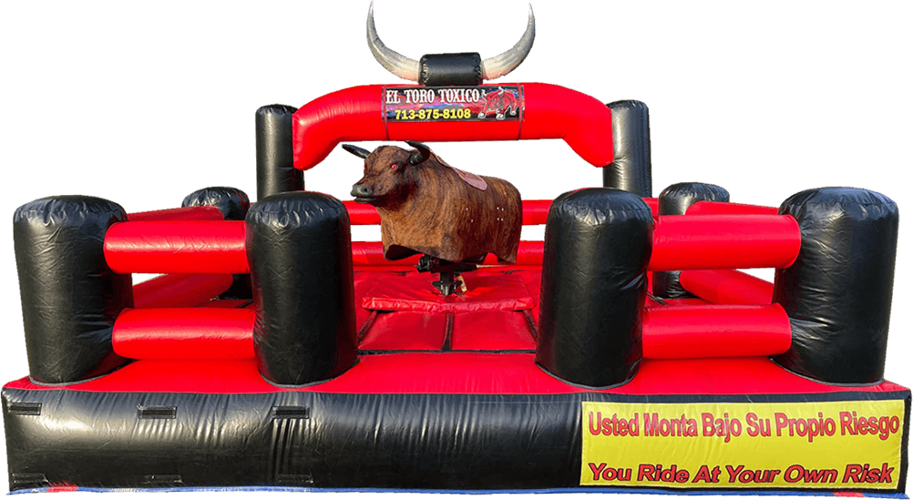19ft El Toro Toxico Mechanical BullHouston Bounce House