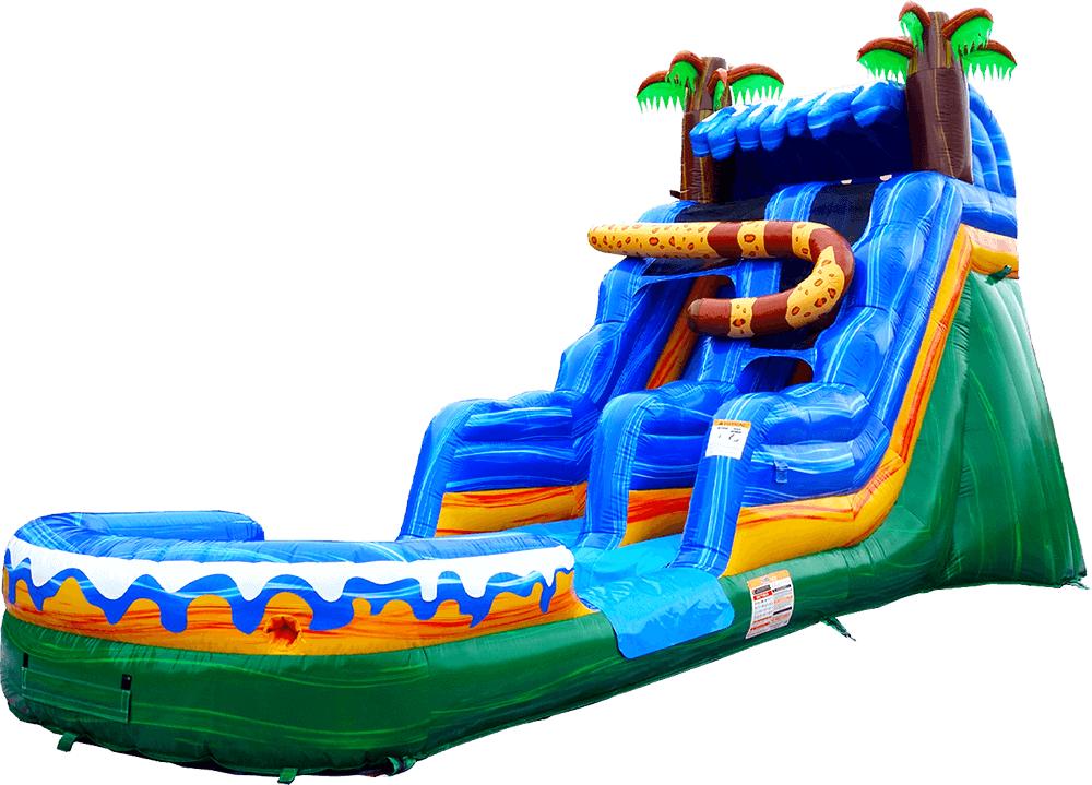 19ft Jaguar Water Slide Houston Bounce House